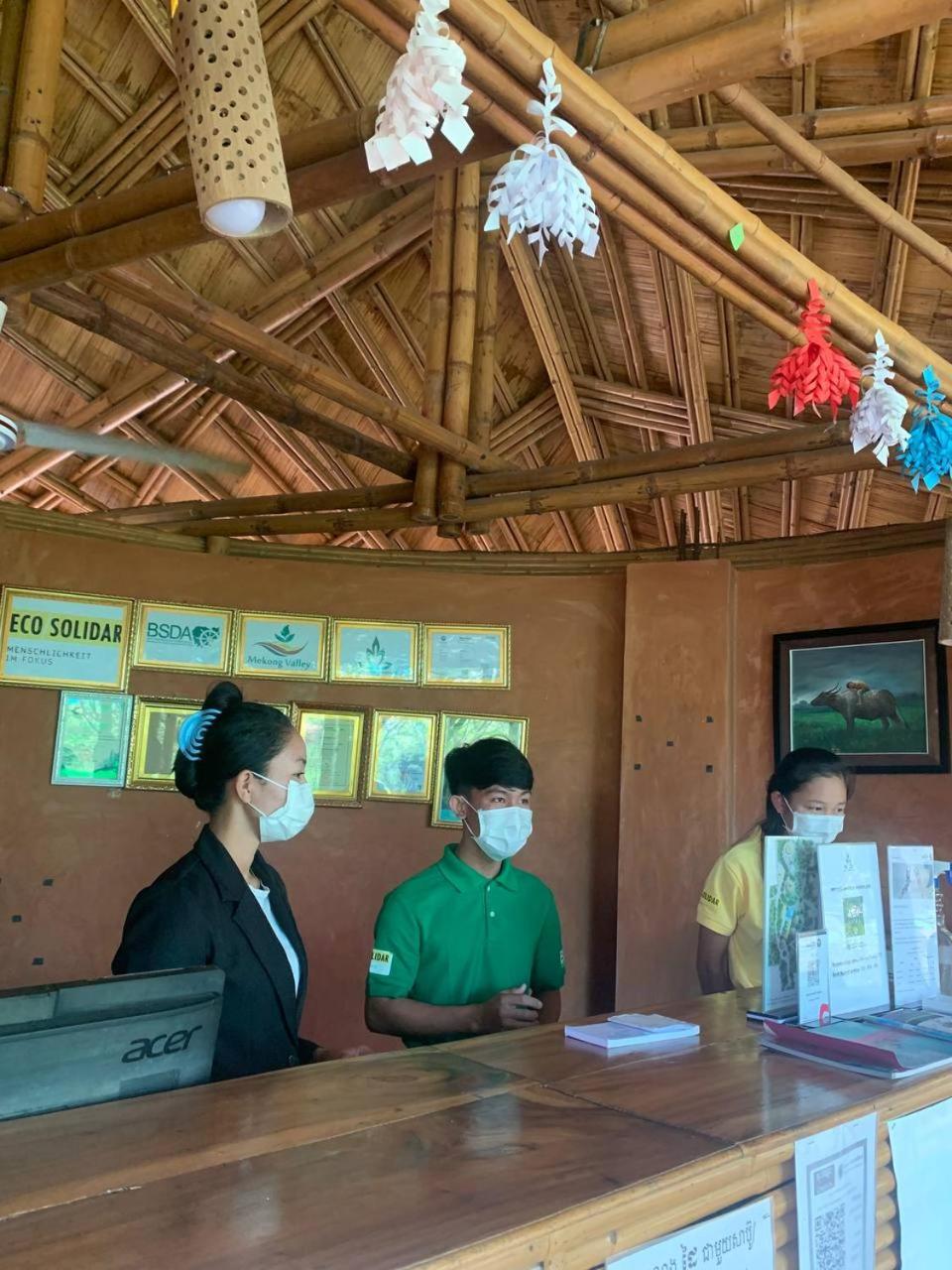 Hanchey Bamboo Resort Kampong Cham Εξωτερικό φωτογραφία