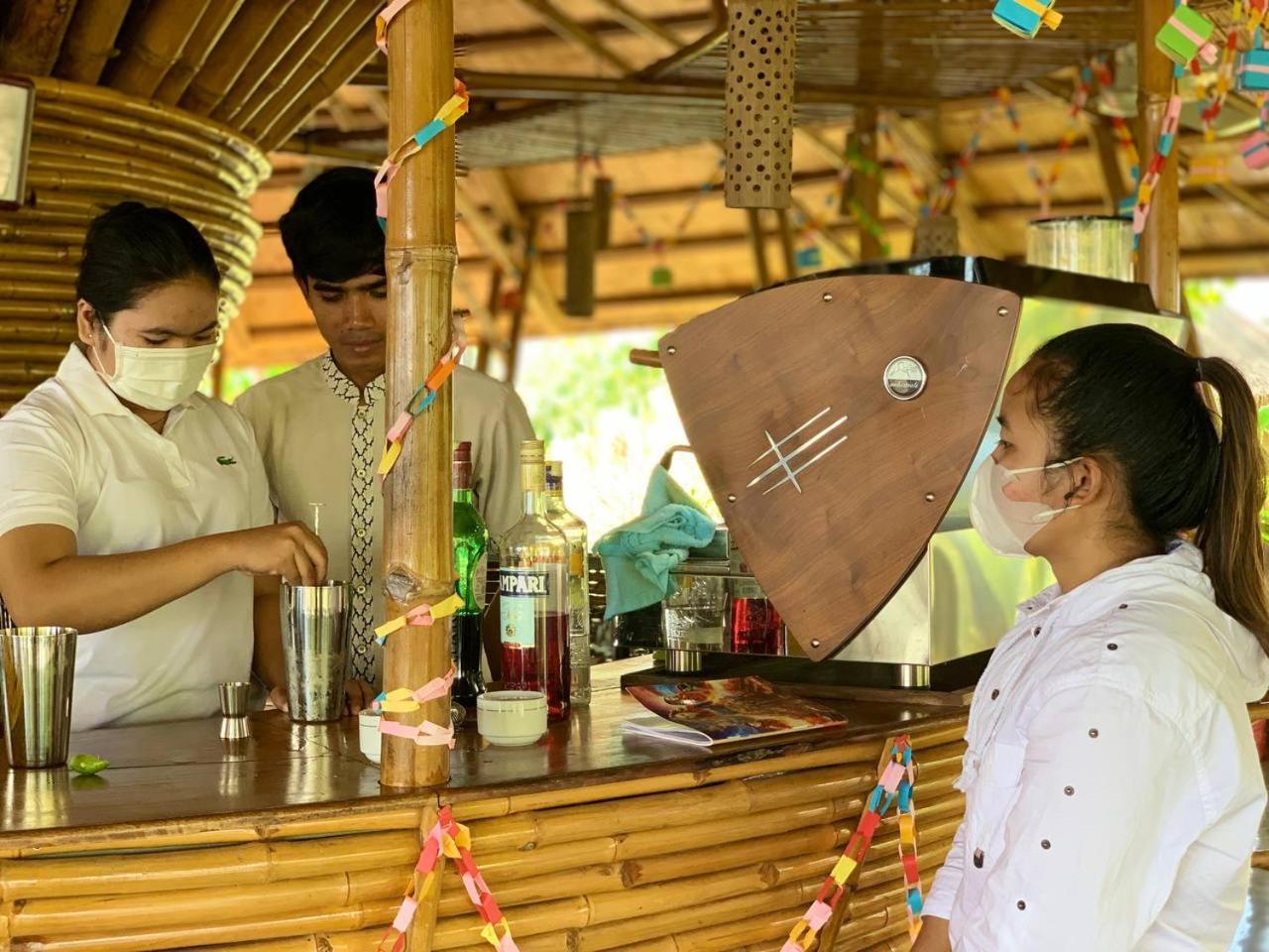Hanchey Bamboo Resort Kampong Cham Εξωτερικό φωτογραφία